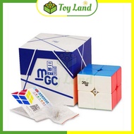 Rubik 2x2 MGC YJ Có Nam Châm Stickerless Rubic 2 Tầng 2x2x2 Không Viền Đồ Chơi Lắp Ráp Xếp Hình