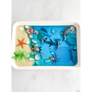 LILOMILO Save The Sea Animals Sensory Play/Save The Oceans/Play Sensory Sea Animals/Sensory Play Sea