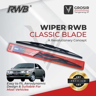 WIPER KIA SHUMA 1.5 1998-2004 Classic Blade RWB 2 PCS