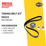 TIMING BELT KIT 2.0T EA113 - VOLKSWAGEN GOLF MK5 GTI / GOLF MK6R / SCIROCCO R / AUDI TTS MK2 06F1981