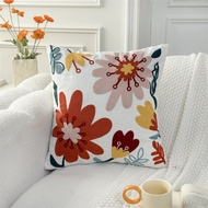 Tulip Pillow case 45x45cm, Simple Cute Style Cushion Cover, Living Room Sofa Bedside Lumbar Pillow c