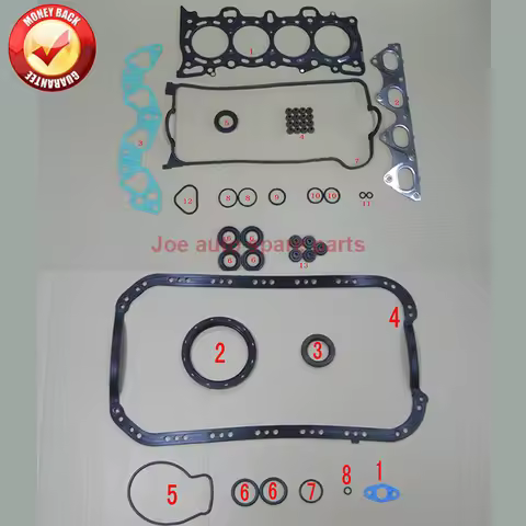 D14Z1 D14Z2 D15Z3 D15Z6 D15Z8 D16W1 D16Y2 D16Y5 D16Y6 D16Y7 D16Y8 Engine Full gasket kit for Honda C