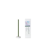 [Direct from Japan]Salua Incense with Incense Stand [Made with sandalwood, supervised by an old shop, long burning time] 20 sticks (musk mint)