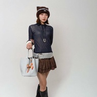 Hermes Picotin 22 牛皮金釦水桶包(聖杯藍)