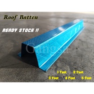 Batten 121 0.45mm / Besi V Biru /  Besi Rak Bunga /Besi Bumbung V (6.5 FEET)