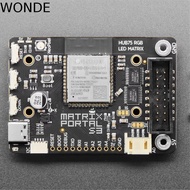 WONDE Display Driver, CircuitPython Based ESP32 Based Matrix Portal S3, ESP32 5778 Powered Internet 