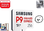 Samsung P9 Express 256GB microSDXC Card leverages microSD Express technology with speeds up to 800MB