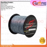 TaffSport Fishing Line Thread EXTREME 0.4 - 1.2 - 2.5 - 3.0 - 5.0 - 0.4 X 300M - BDB - CW2H
