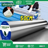 50CM*500CM Aluminum Foil Tape Waterproof Butyl Waterproof Tape For roof leak Roof Sealant Wall Crack