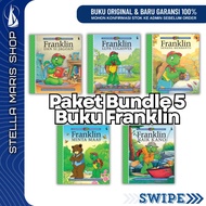BUNDLING 5 BOOKS FRANKLIN Latest Series FTV Franklin TV Stroybook Indonesian - Contents 5 Children's