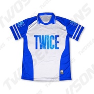 GAMEPLANE - Vintage Kpop Edition TWICE Blue & White Custom Full Print Jersey