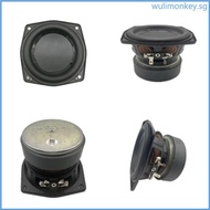 WU 1PC 4 inch Hi-Fi 4 8 ohm Subwoofer Speaker  Super Bass Woofer Loudspeaker 40W  Power Speakers