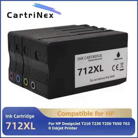 Compatible 712 XL 712XL Ink Cartridge 3ED71A 3ED67A for HP712 for HP DesignJet T210 T230 T250 T650 T