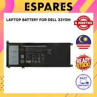 DELL INSPIRON 33YDH 17 7000 13 7353 7773 7778 7779 G3 15 3579 G3 17 3779 G7 15 7588 G5 15 5587 LAPTOP BATTERY