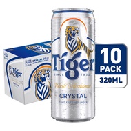 Tiger Crystal Beer Can, 10 x 320ml