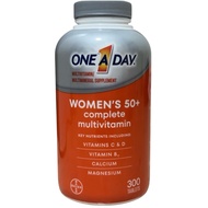 SG IN STOCK -USA 300 TABLETS ONE A DAY MULTIVITAMIN/ MULTIMINERAL SUPPLEMENT  WOMEN'S 50+  complete 