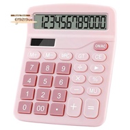 12 Digits Electronic Calculator Solar Calculator Dual Power Calculator Office Financial Basic Desk C