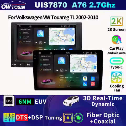 FYT7870 Android Car Radio Multimedia Video Player For Volkswagen VW Touareg 7L 2002-2010 GPS Navigat