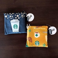 Starbucks Eco Foldable Shopping Bag Siren Black