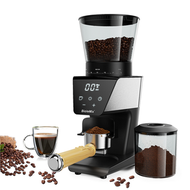 內地直送 - BioloMix電動錐盤咖啡研磨機磨豆機磨粉機Burr coffee grinder