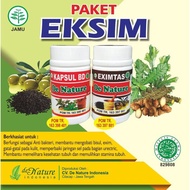 Kapsul BD Eximtas Obat Gatal Exim Eksim Herbal De Nature Garansi Asli