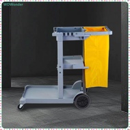 WDWonder Cleaning Cart Bag Cleaning Trolley Cloth Bag Janitorial Cart Bag