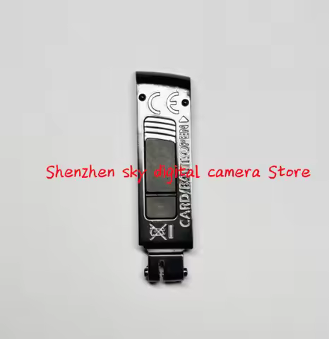new ixus75 battery cover with rubber strip For Canon IXUS 75 camera bottom cover repair part