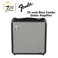 Fender Rumble 25 25-watt Bass Combo Guitar Amplifier - 724 ROCKS PREMIUM - Fender Electric Guitar Bass Amplifier Amp