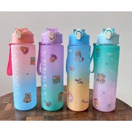 1 LITER VIRAL/ DRINKING BOTTLE 1 LITER GRADUATED DRINKING BOTTLE 1 LITER TIME MARKER DRINKING BOTTLE