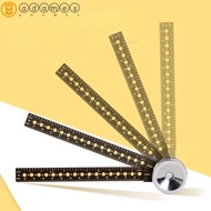 ADAMES Magnetic Drawing Tool Ruler, Protractor Style Angle Measurement Magnetic Compass Ruler, Porta