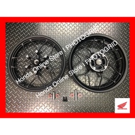 COMBO: RS150 Sport Rim + Bearing + Bush + Socket Tubeless 100% HONDA Original [BLACK] Honda RS150R