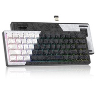 Womier Q61 60% QMK/VIA Mechanical Keyboard Gasket Hot Swappable Creamy 3 Modes Keyboard
