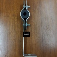 L-Shaped Cable Clamp BC Lightning Rod Includes Rubber