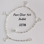 Silver 925 Anklet (Pure Silver 925 Anklet for Adults)