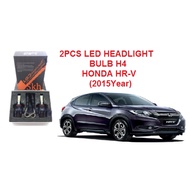 2PCS LED HEADLIGHT BULB (COB) (H4) FOR HONDA HRV (2015Year)