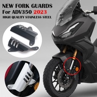 New Black Motorcycle Accessories ADV 350 2023 Front Fork Guards Protection For HONDA ADV350 Adv350 a