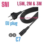 Power cable number 8 cord c7 sni 3Meter power cable radio led lamp