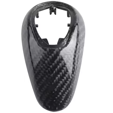 Real Carbon Fiber Gear Shift Knob Cover Replacement For BMW M2 M3 M4 M5 M6 F87 F80 F82 F83 F10 F12 F