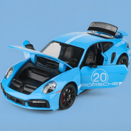 HUIYAO | Simulated Collection 911Turbo S Metal Car Model 1:24