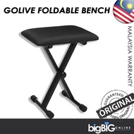 Golive Piano Bench Protable Stool for for Digital Piano, Keyboard , Stage Performance