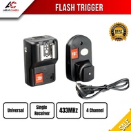 Nice PT-04NE Wireless Flash Trigger for Canon Nikon Triger Transmiter Receiver Flash Kamera External