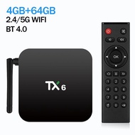 Original Tanix TX6 TV Box 9 Allwinner H616 2G16G 4G 32G 64G BT 2.4G 5G Wifi 4K HDR Media Player Set 