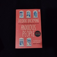 Original Book • English Novel - Anxious People / FREDRIK BACKMAN
