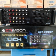 Amplifier Amplifier/ Karaoke Amplifier/ Digital Karaoke Amplifier/ Bluetooth USB FM MIC CRIMSON CR-A