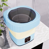 Portable Washing Machine Mini Foldable Washer Dryer Small Elution Bucket Washer for Apartment Dorm,Travelling