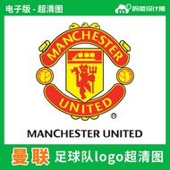 Manchester United Football Team logo Ball Game Team Badge logo Chest logo Pattern Vector Chart ai Yu