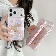 For iphone Case 17 Pro Max 16 Pro Max 15 Pro Max Side two in one card phone case