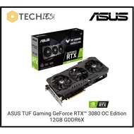 Asus TUF Gaming GeForce RTX™ 3080 OC Edition 12GB GDDR6X with LHR offers a buffed-up design