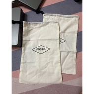 fossil dusty bag cloth bag ( old stock )