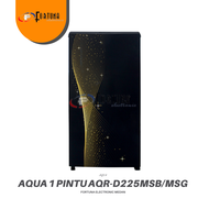 KULKAS AQUA 1 PINTU AQRD225MSG / MSB LEMARI ES AQUA AQR-D225MSBG 180 LITER || MEDAN FREE ONGKIR